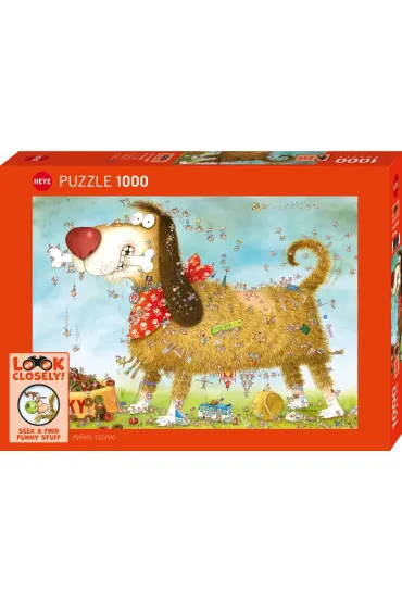 Puzzle 1000 el. Look Closely - Pies Heye