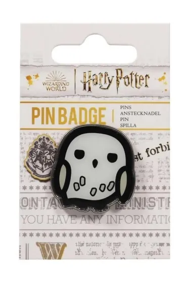 Harry Potter Przypinka metalowa Hedwiga (Kawaii)