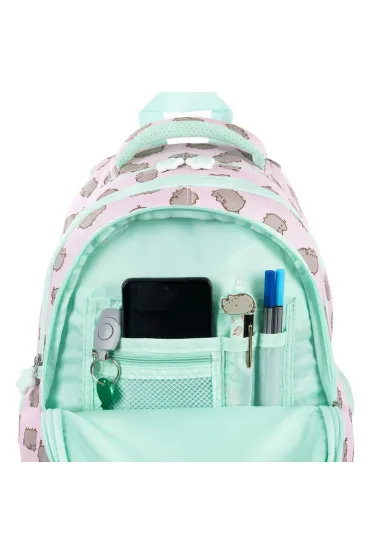 St. Majewski Plecak 4-komorowy Pusheen pink