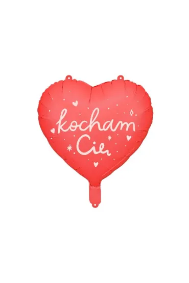 PartyDeco Balon foliowy Serce ''Kocham Ci�'' 45cm