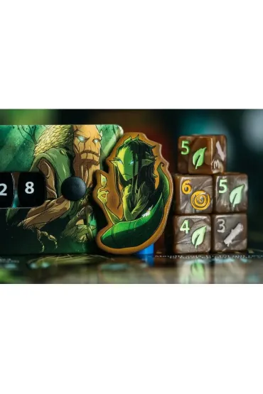 Dice Throne. Starcie 4. Drzewiec vs Ninja Lucky Duck Games Polska