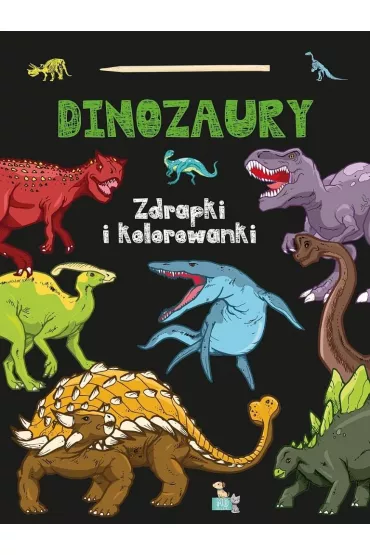 Dinozaury. Zdrapki i kolorowanki