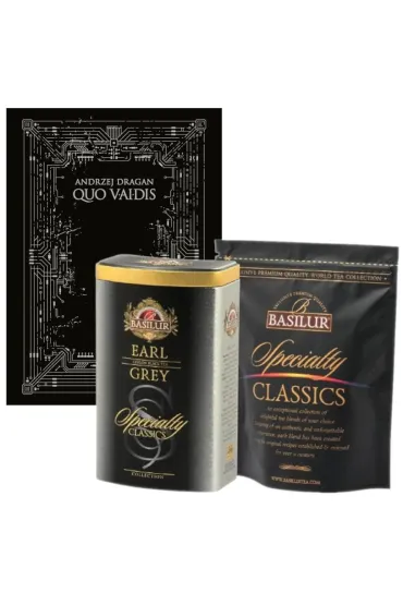 Pakiet: Quo vAIdis, Herbata czarna Earl Grey w puszce