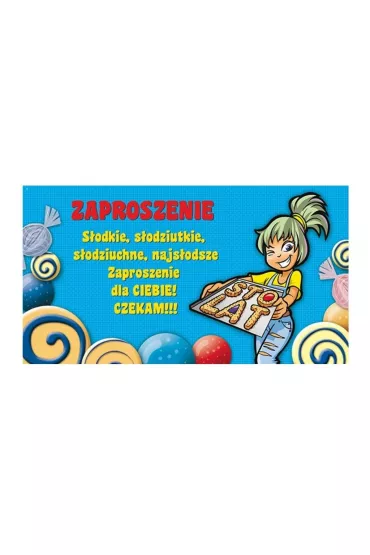 Stamp Zaproszenia Young nr 02 10 szt.