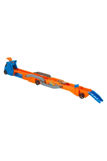 Hot Wheels. Miejski transporter + auto Mattel