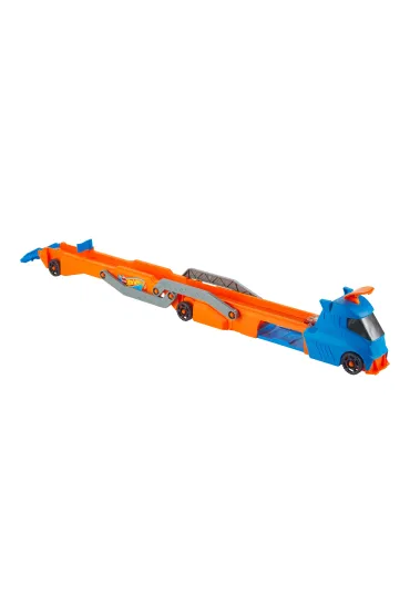 Hot Wheels. Miejski transporter + auto Mattel