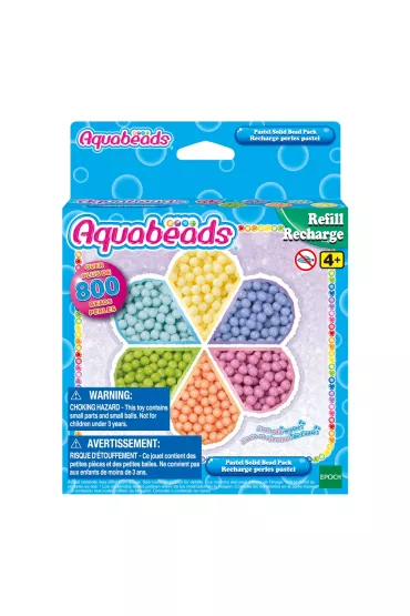 Aquabeads Pastelowe koraliki podstawowe zestaw uzupe�niaj�cy Epoch