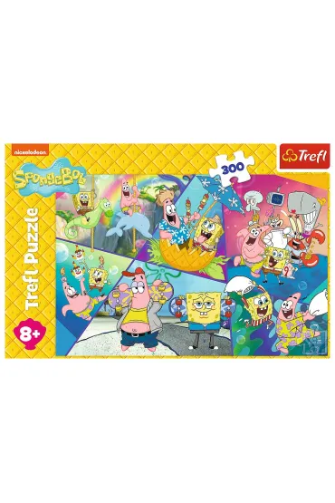 Puzzle 300 el. SpongeBob w Bikini Dolnym Trefl