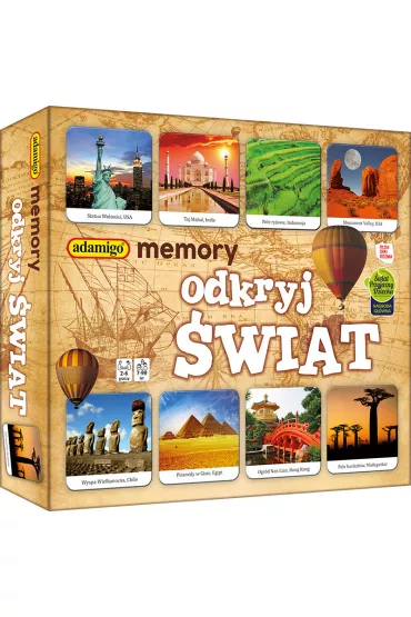 Memory. Odkryj wiat Adamigo