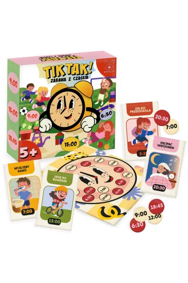 TIK TAK - ZABAWA Z CZASEM Kangur