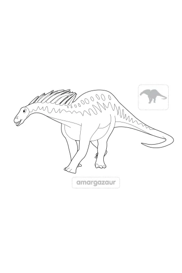 Malowanka 165X240 Maluchy koloruj�. Dinozaury  NAKLEJKI SKRZAT 074208