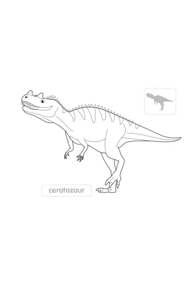 Malowanka 165X240 Maluchy koloruj�. Dinozaury  NAKLEJKI SKRZAT 074208