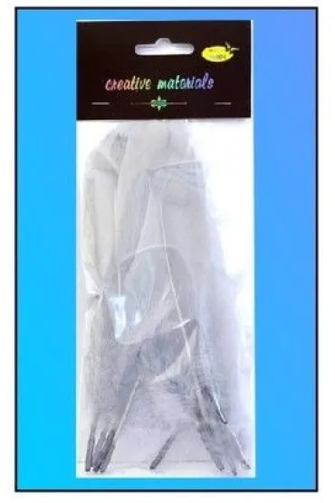 Galeria Hobby Pi�rka twarde jasnoszare 10 szt.