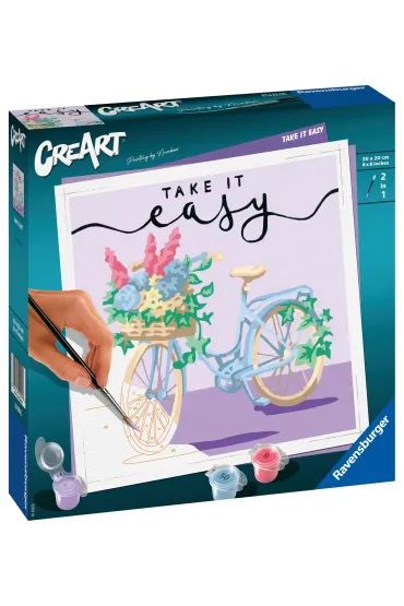 Malowanie po numerach CreArt - Take it easy Ravensburger