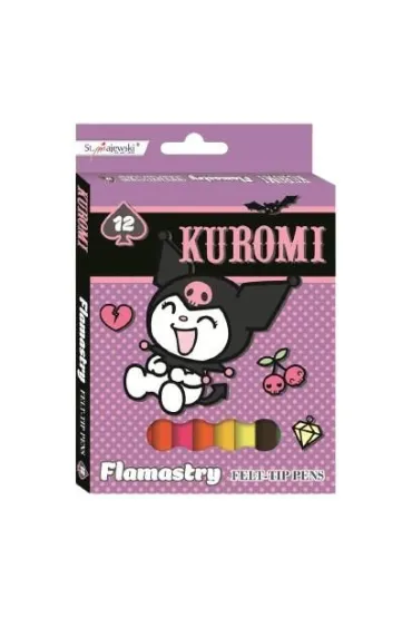 St. Majewski Flamastry Kuromi 12 kolor�w