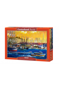 Puzzle 500 el. San Francisco Harbour Castorland