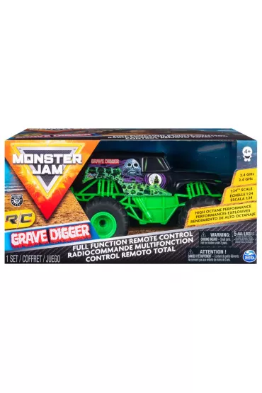 Monster Jam RC: 1:24 Grave Digger Spin Master