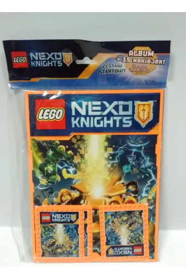 Topps Lego Nexo Knights Zestaw startowy naklejki