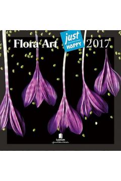 Kalendarz cienny kwadratowy Flora Art (PK10) 2017