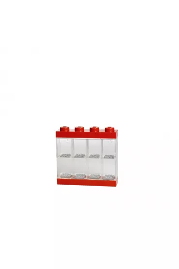 Gablotka na 8 minifigurek LEGO Czerwona