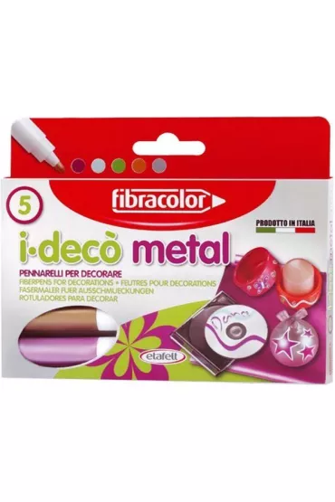 Fibracolor Mazaki I-deco Metal 5 kolor�w