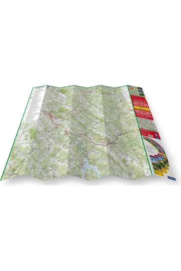 Bieszczady i G�ry Sanocko-Turcza�skie; papierowa mapa turystyczna 1:65 000