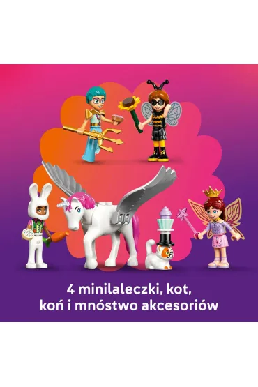 LEGO Friends Bal przebiera�c�w z jednoro�cem i wr�k� 42661