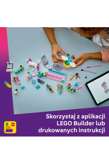 LEGO Friends Bal przebiera�c�w z jednoro�cem i wr�k� 42661