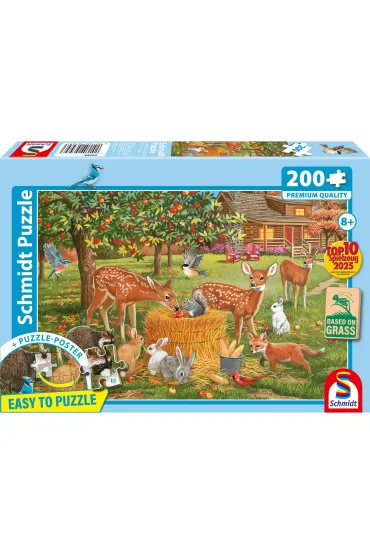 Puzzle 200 Wsp�lny posi�ek Schmidt