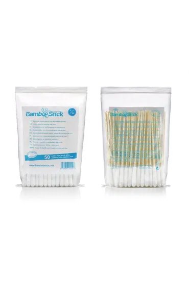BambooStick Patyczki bambusowe do czyszczenia uszu psa, L/XL