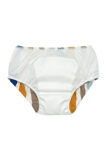 Lassig Majteczki pieluszka do p�ywania Splash & Fun Fale blue/nature, rozm. 74/80