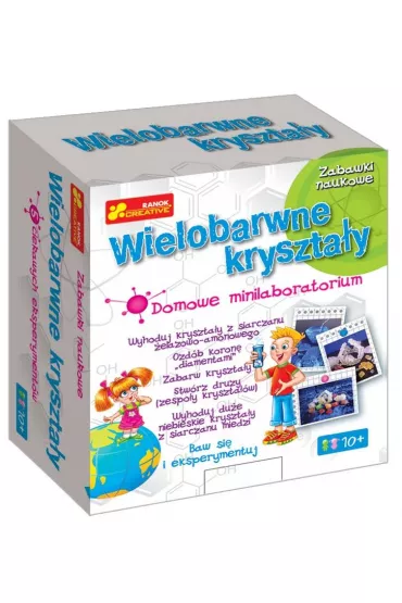 Domowe minilaboratorium - Wielobarwne kryszta�y Ranok-Creative