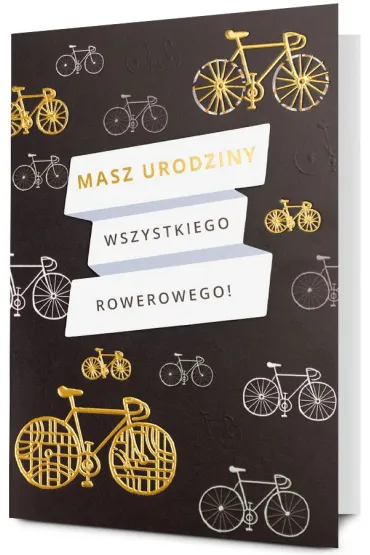 Karnet okazjonalny B6 z kopert� Urodziny M�czyzna PAN DRAGON HM200-3055