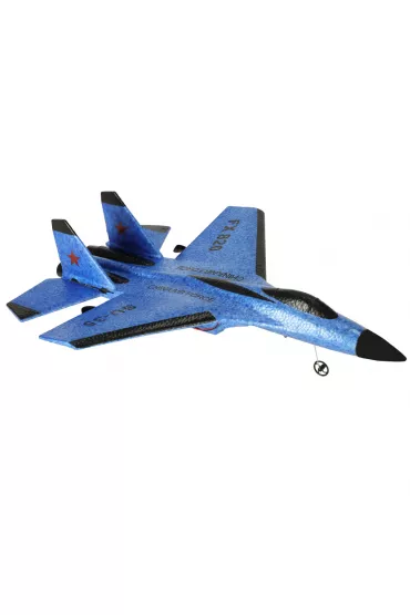 Samolot RC zdalnie sterowany na pilota SU-35 odrzutowiec FX820 niebieski