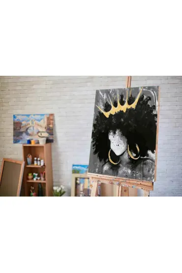 Twoje Hobby Malowanie po numerach - Afryka�ska pi�kna dziewczyna� 40x50cm
