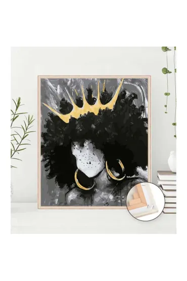 Twoje Hobby Malowanie po numerach - Afryka�ska pi�kna dziewczyna� 40x50cm