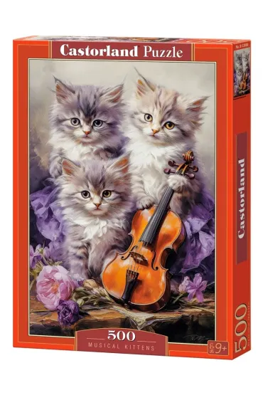 Puzzle 500 el. Musical Kittens Castorland