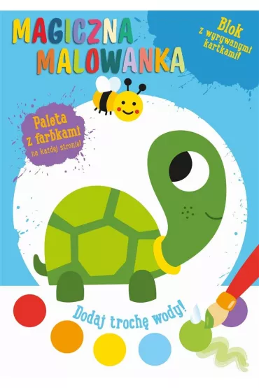 Magiczna malowanka z farbkami. ��wik