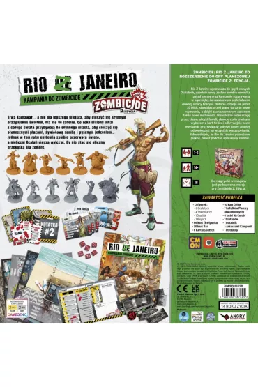 Zombicide 2ed: Rio Z Janeiro CMON Portal Games