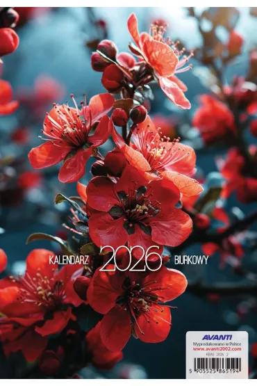 Kalendarze biurkowe Kalendarz biurkowy 2026 pionowy KBA5