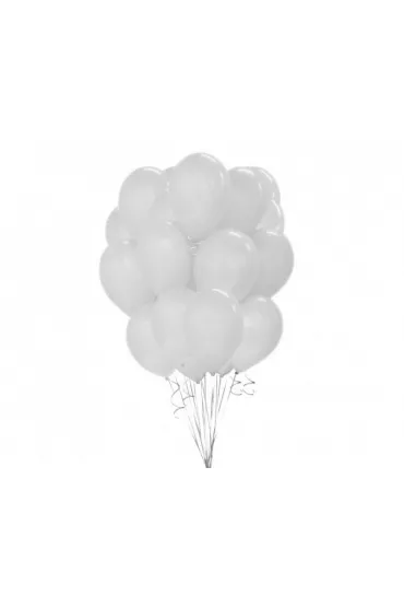 Godan Balony Beauty&Charm metaliczne bia�e 30cm