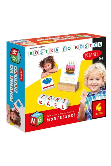 Kostka po kostce. Pisanie 4 kostki Multigra
