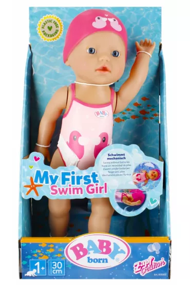 Baby born - P�ywaj�ca lalka 30cm Zapf
