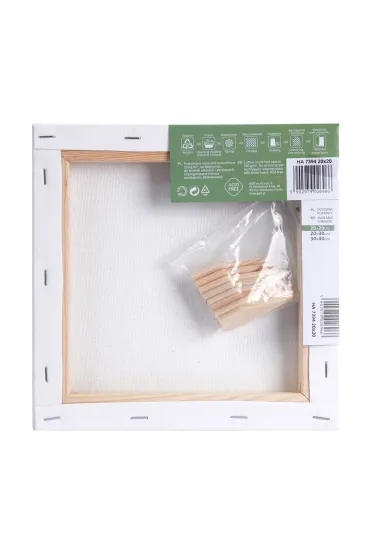 Happy Color Podobrazie malarskie bawe�na z recyclingu 20x20cm
