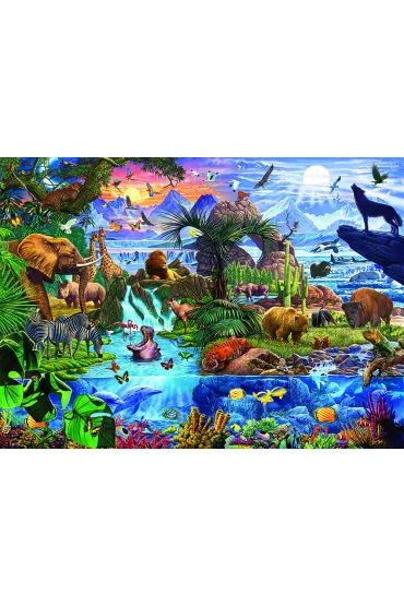 Puzzle 5000 Earth Wildlife 8520-5881 Eurographics