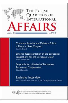 ePrasa The Polish Quarterly of International Affairs 3/2013