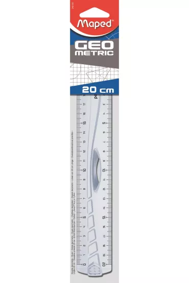 Maped Linijka Graphic z uchwytem 20 cm