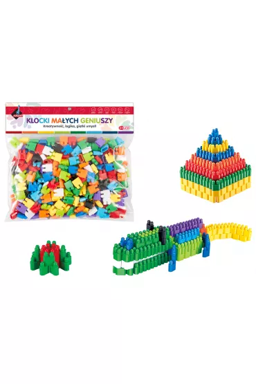 Klocki cegieki 280 elementw