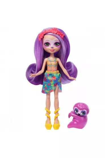 Enchantimals. Lalka Leniwiec + zwierz�tko HRX82 Mattel