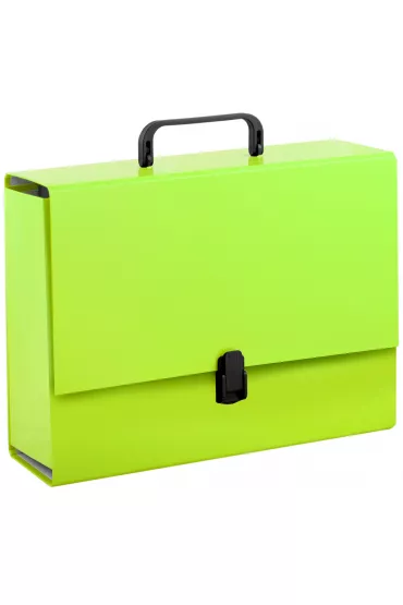 Penmate Teczka z r�czk� A4 zielona 10 cm